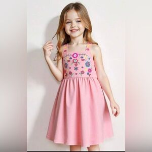 Stitched Boho Girl’s Dress Size 5